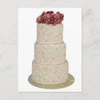 Runde Schicht Hochzeitstorte