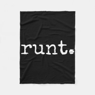 Runde Scrawny Funny Bachelor Party Forfeit Fleecedecke