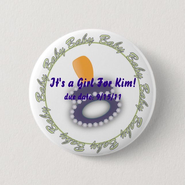 Runde Taste Button (Vorderseite)