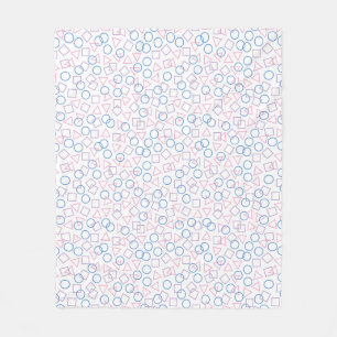 Runde Triangle Square Fleece Blanket