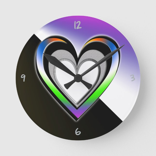 Runde Uhr (Vorderseite)