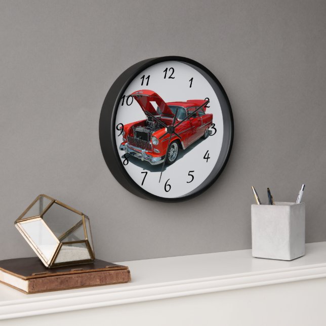 Runde Uhr Belair der 50er Jahre (Büro)
