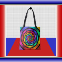 Runde und psychedelische Fraktal Kunst
