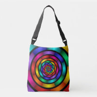 Runde und psychedelische Fraktal Kunst