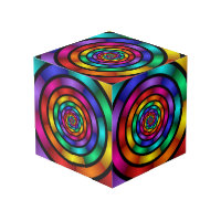 Runde und psychedelische Fraktal Kunst