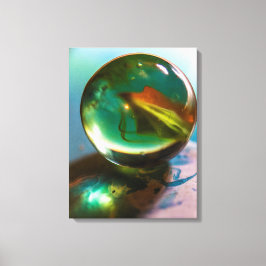 RUNDE UND RUNDE 18 X 24 WRAPPED CANVAS LEINWANDDRUCK