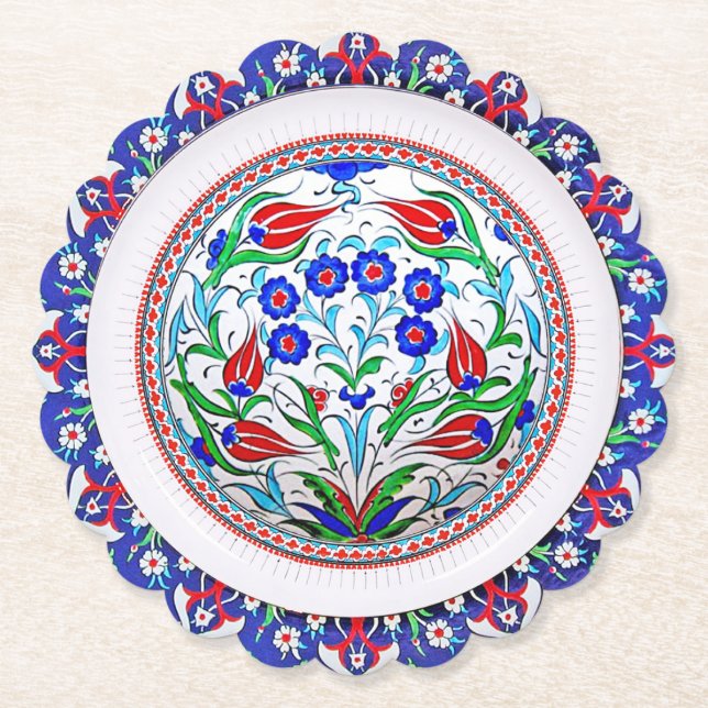 Runde Untersetzer mit Skalierung (Vorderseite)