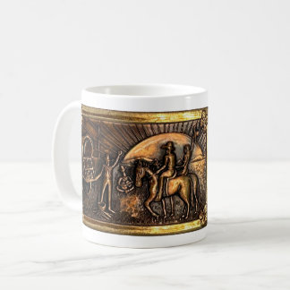 RUNDE-UP-Gürtelschnalle Kaffeetasse