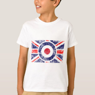 Runde Ziel Mods UK Ziel Union Jack T-Shirt