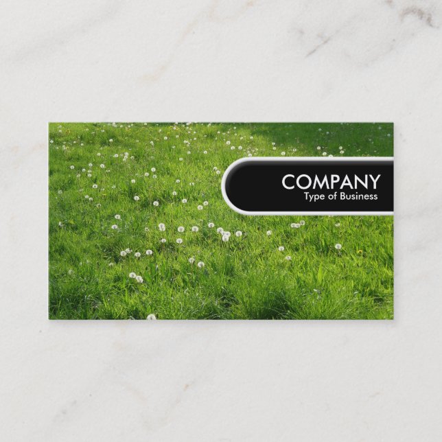 Runded Edge Tag - Dandelion Meadow 01 (Vorderseite)