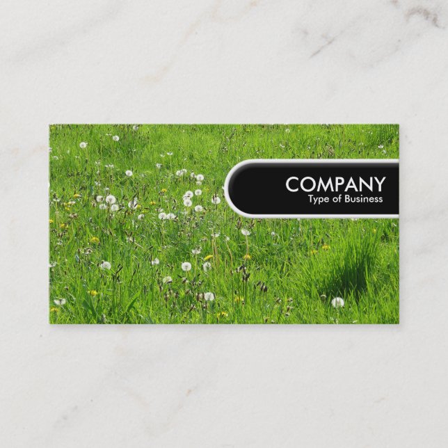 Runded Edge Tag - Dandelion Meadow 02 (Vorderseite)