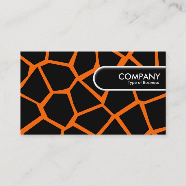 Runded Edge Tag - GoGiraffe Orange FF6600 (Vorderseite)