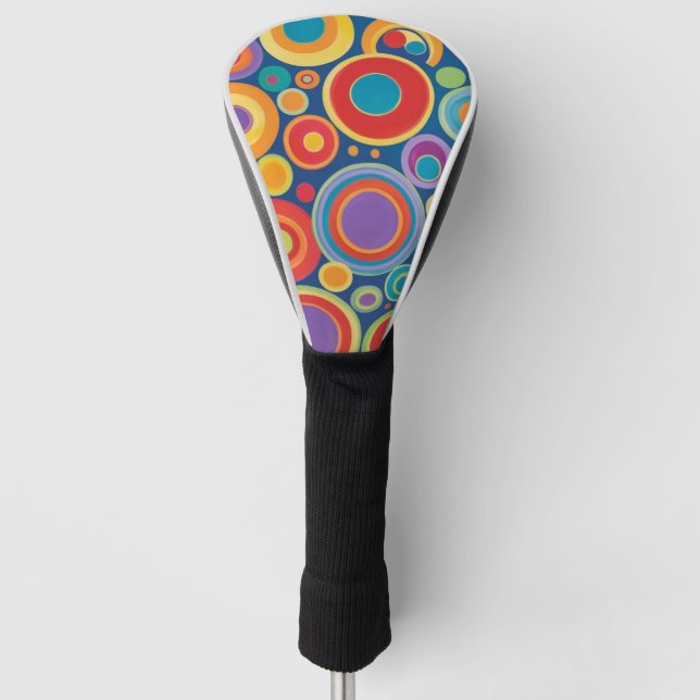 Runden der Pop-Runden Golf Headcover (Vorderseite)
