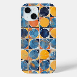 Runden und Quadrate für das Mosaiktelefon Case-Mate iPhone Hülle