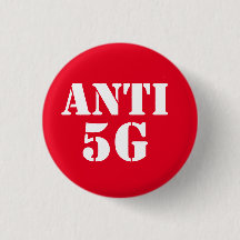 Runder Abzeichen-Button Anti 5G