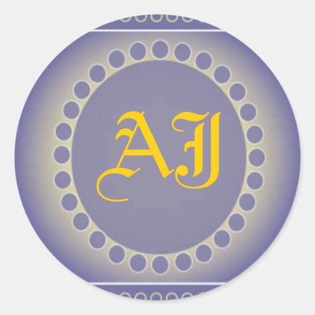 Runder Aufkleber (Vorderseite)