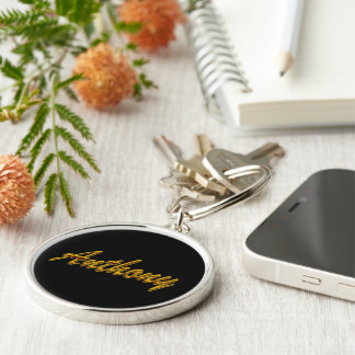 Runder erstklassiger Schlüsselanhänger Anthonys in