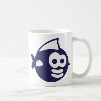 Runder Fisch fish Tasse