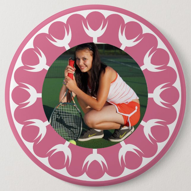 Runder Foto hinzufügen Button (Vorderseite)