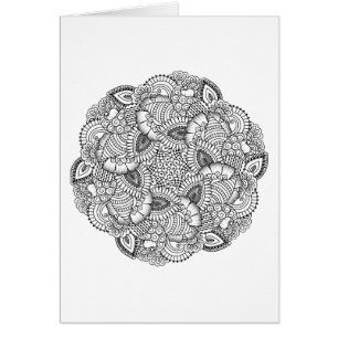 Runder Gekritzel-Entwurf