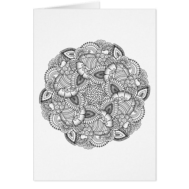 Runder Gekritzel-Entwurf (Vorne)