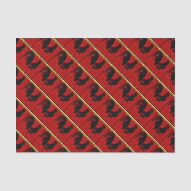 Runder Jahr 2017 - Tissue Paper 1 Seidenpapier (Vorderseite)