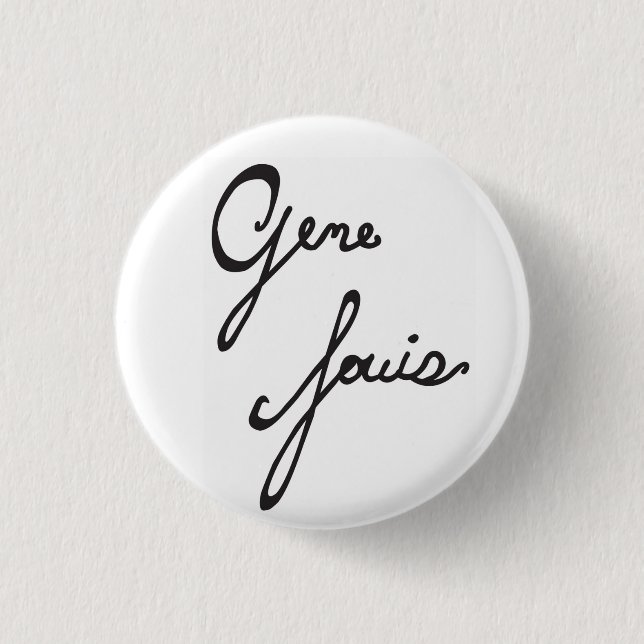 Runder Knopf - besonders angefertigt Button (Vorderseite)