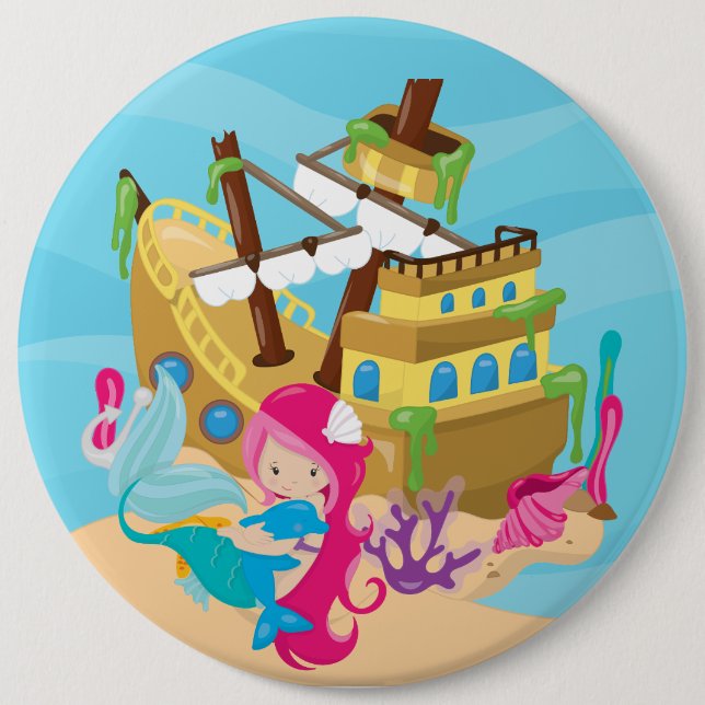 Runder Knopf Button (Vorderseite)