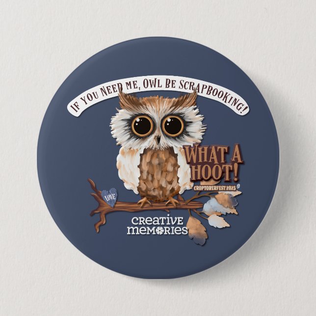 Runder Knopf für das Kulturfest 2023 Button (Vorderseite)