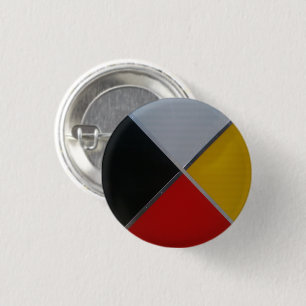 Runder Knopf für das medizinische Rad Button