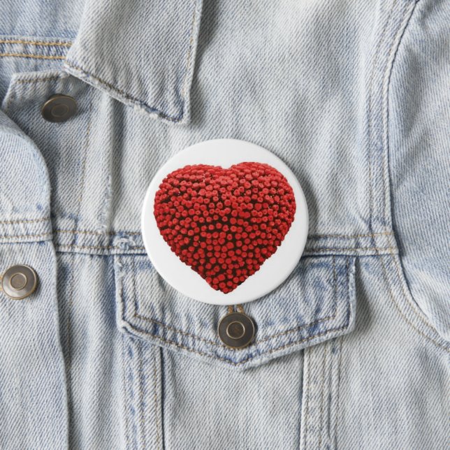 Runder Knopf, groß, 3 Zoll Button (Beispiel)