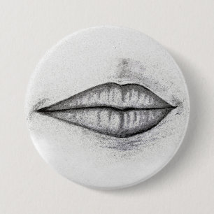 Runder Knopf, groß, 3 Zoll Button