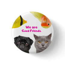 Runder Knopf, klein, 1¼ Zoll