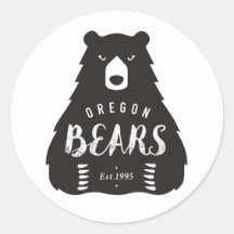 Runder Logo-Aufkleber, glatt, klein, 1 ½ Zoll