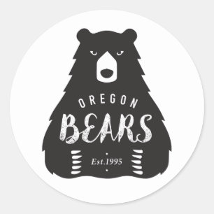 Runder Logo-Aufkleber, glatt, klein, 1 ½ Zoll Runder Aufkleber