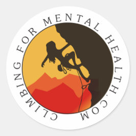 Runder Logoaufkleber, glänzend Aufkleber