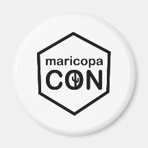 Runder MaricopaCon-Magnet