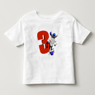 RUNDER MIT DER NR. DREI KLEINKIND T-SHIRT