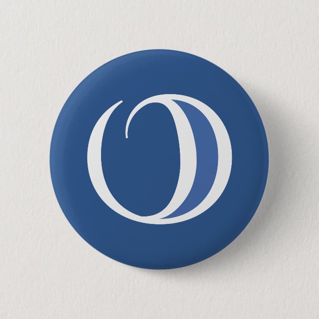 Runder Obernet Logoknopf/-Flair Button (Vorderseite)