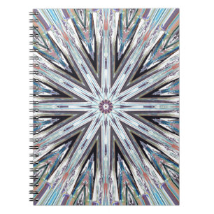 Runder Pastell Mandala Notizblock