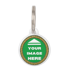 Runder Pet-Tag - Personalisiert - Bild hinzufügen  Haustiermarke