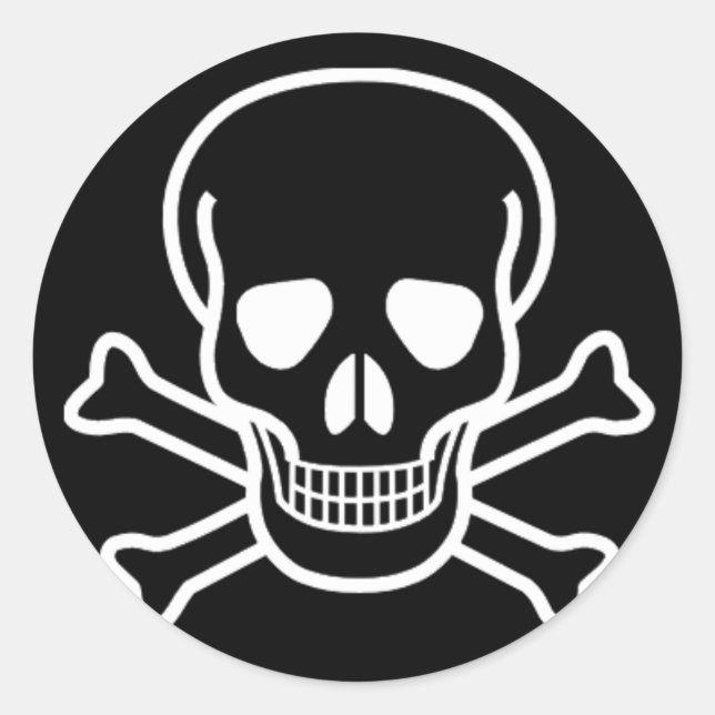 Runder Sticker (Vorderseite)