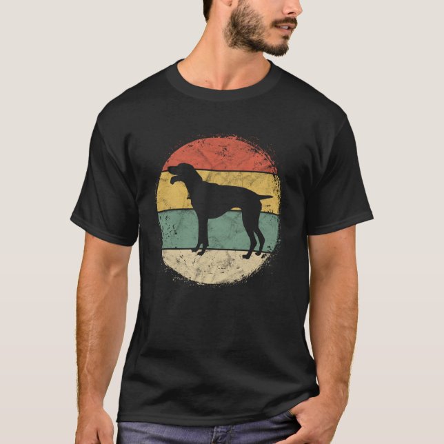 Runderneuerte Zeigereigentümer Pointer Vater Rott  T-Shirt (Vorderseite)