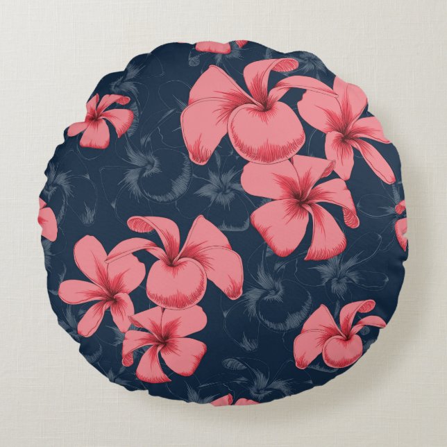 Rundes Dekokissen (41 cm) (Vorderseite)