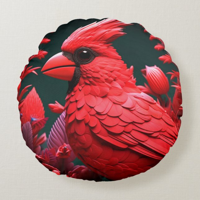 Rundes Dekokissen (41 cm) (Vorderseite)