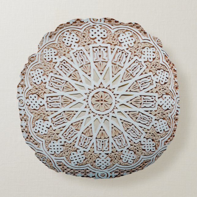 Rundes Dekokissen (41 cm) (Vorderseite)