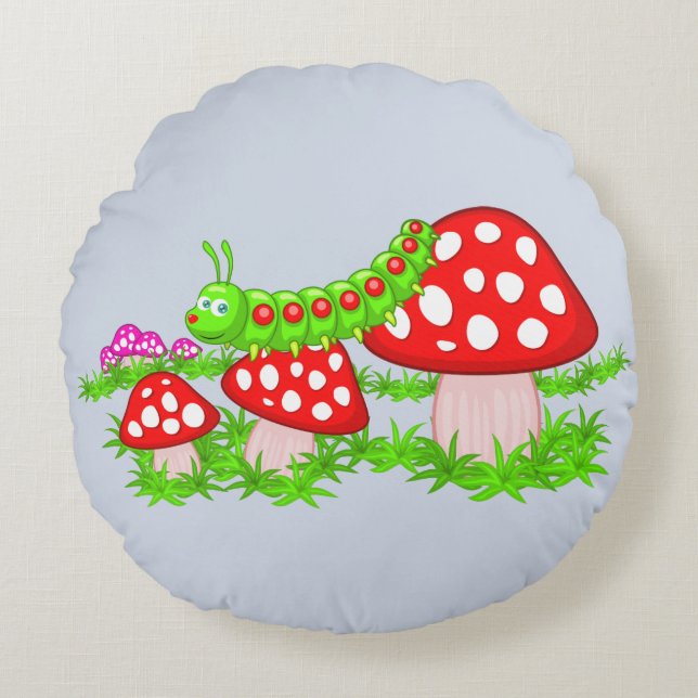 Rundes Dekokissen (41 cm) (Vorderseite)