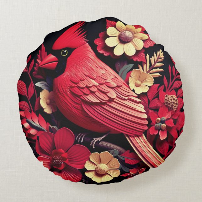 Rundes Dekokissen (41 cm) (Rückseite)