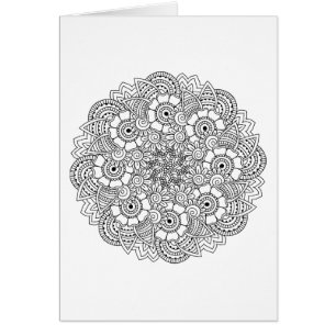 Rundes Entwurfs-Gekritzel