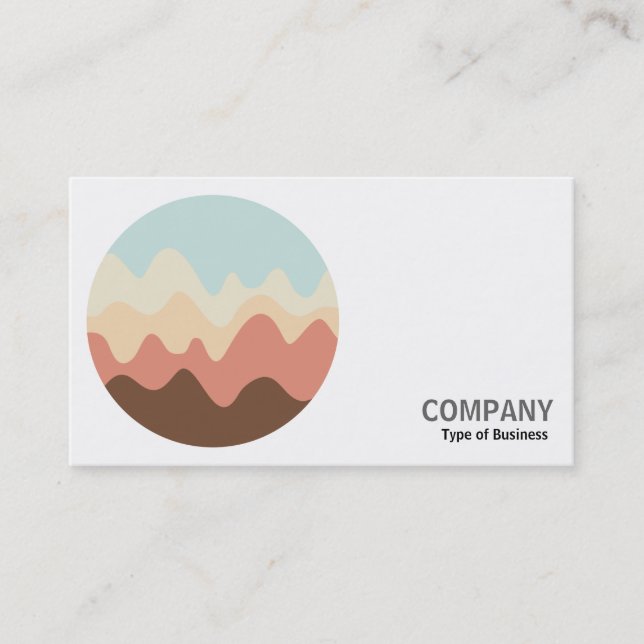 Rundes Foto - Soundskizze 06 Visitenkarte (Vorderseite)